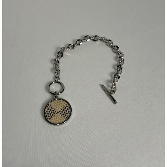 Louis Vuitton Damier Canvas Round Toggle Bracelet - Picture 1 of 6